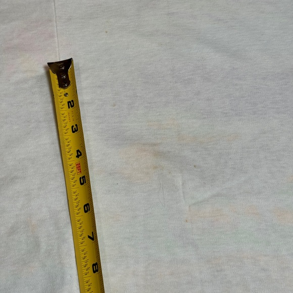 Vintage 90s African Safari Leopard Cabin Creek Large Short Sleeve Sweatshirt - Picture 9 of 9